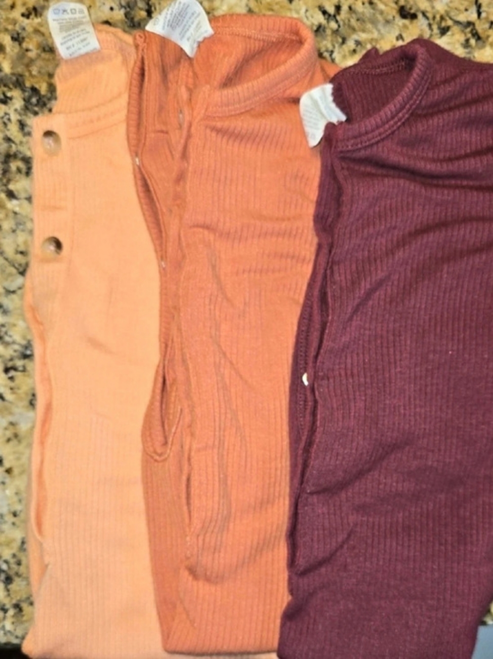 **5 Piece Bundle** kate quinn Ribbed One-Piece Union 12-18M